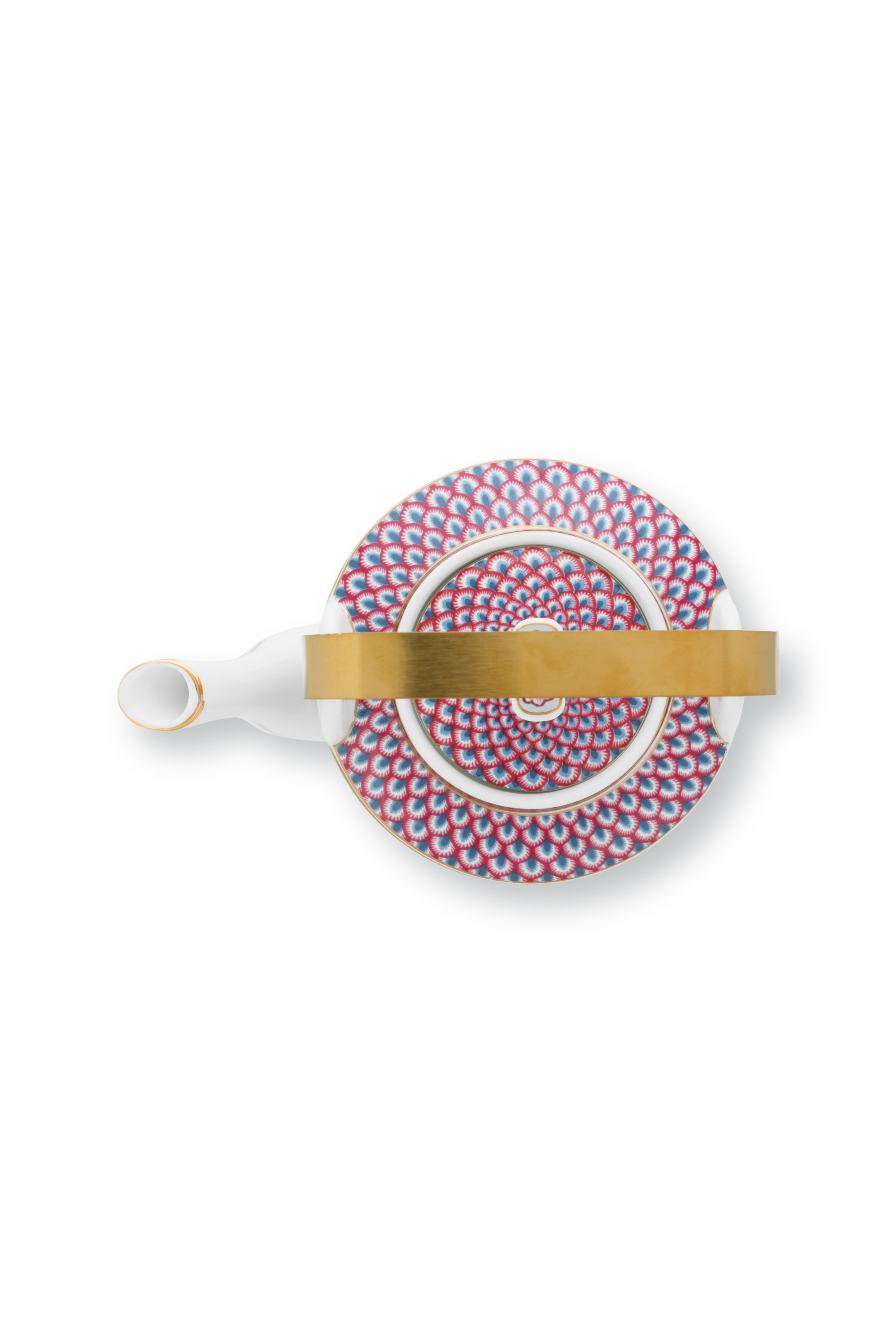 Pip Studio Flower Festival Oriental čajová konvice 1l, modrá