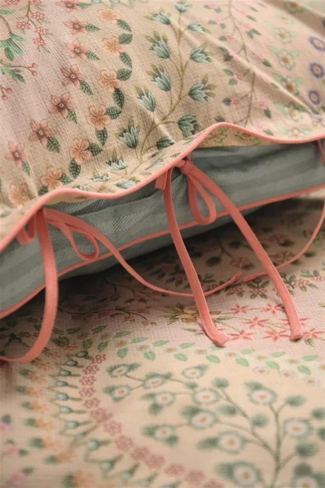 Pip Studio perkálové povlečení Alfombra pískové 140x200 + 70x90 cm