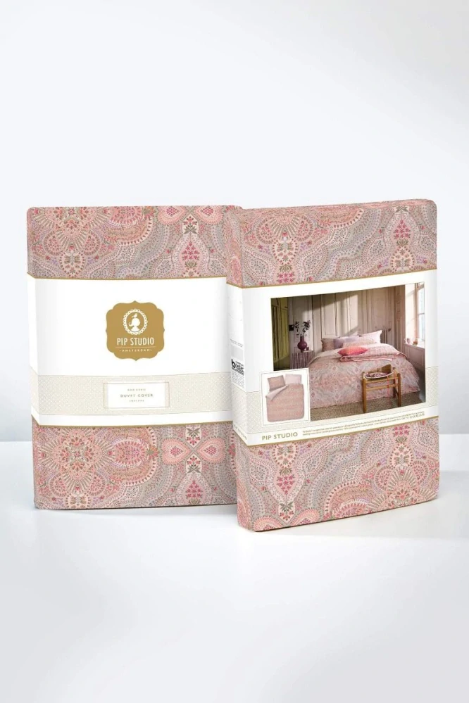 Pip Studio perkálové povlečení Moon Flower světle růžové 140x200 + 70x90 cm