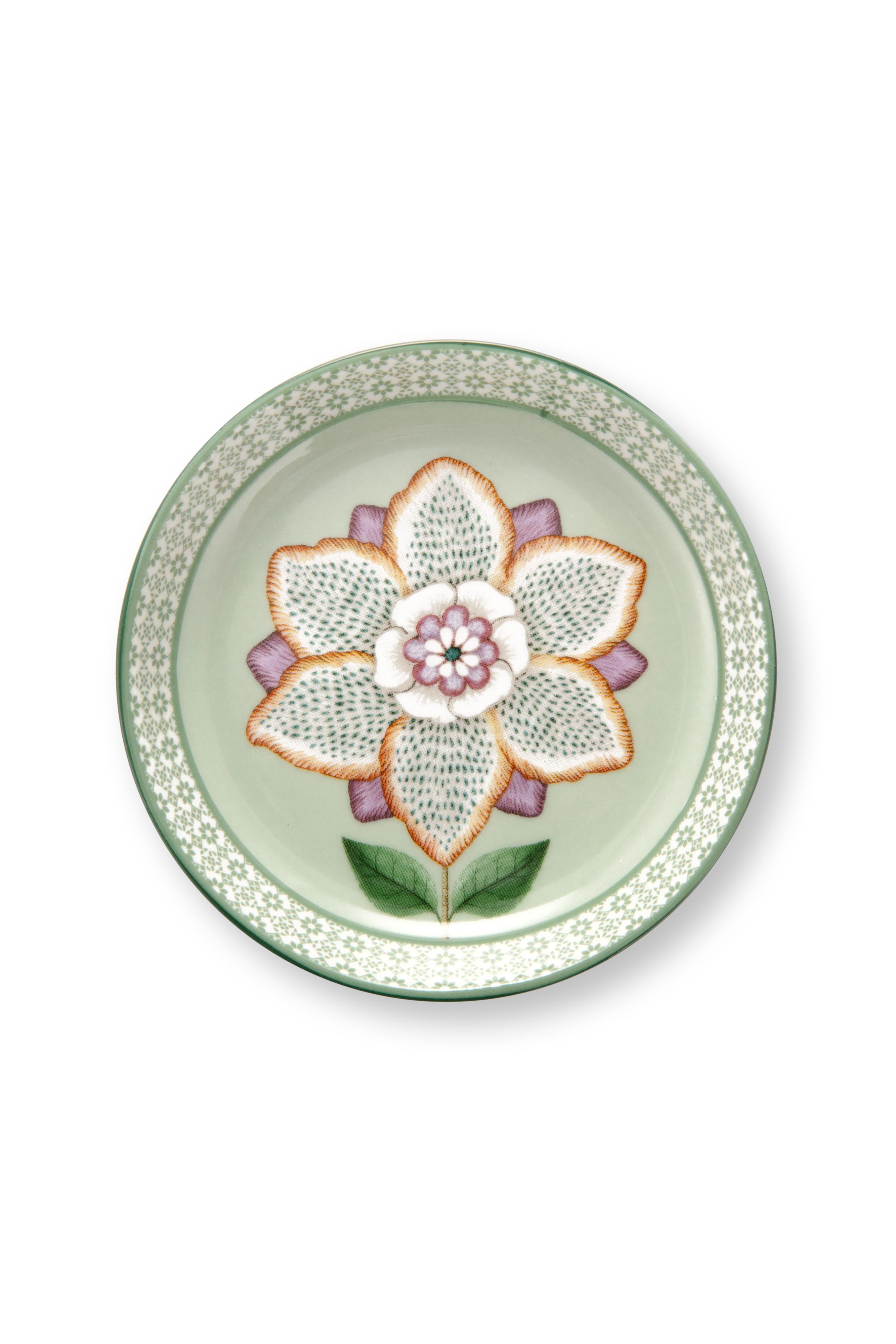 Pip Studio Lily & Lotus sada na čaj pro jednoho 350 ml, zelená