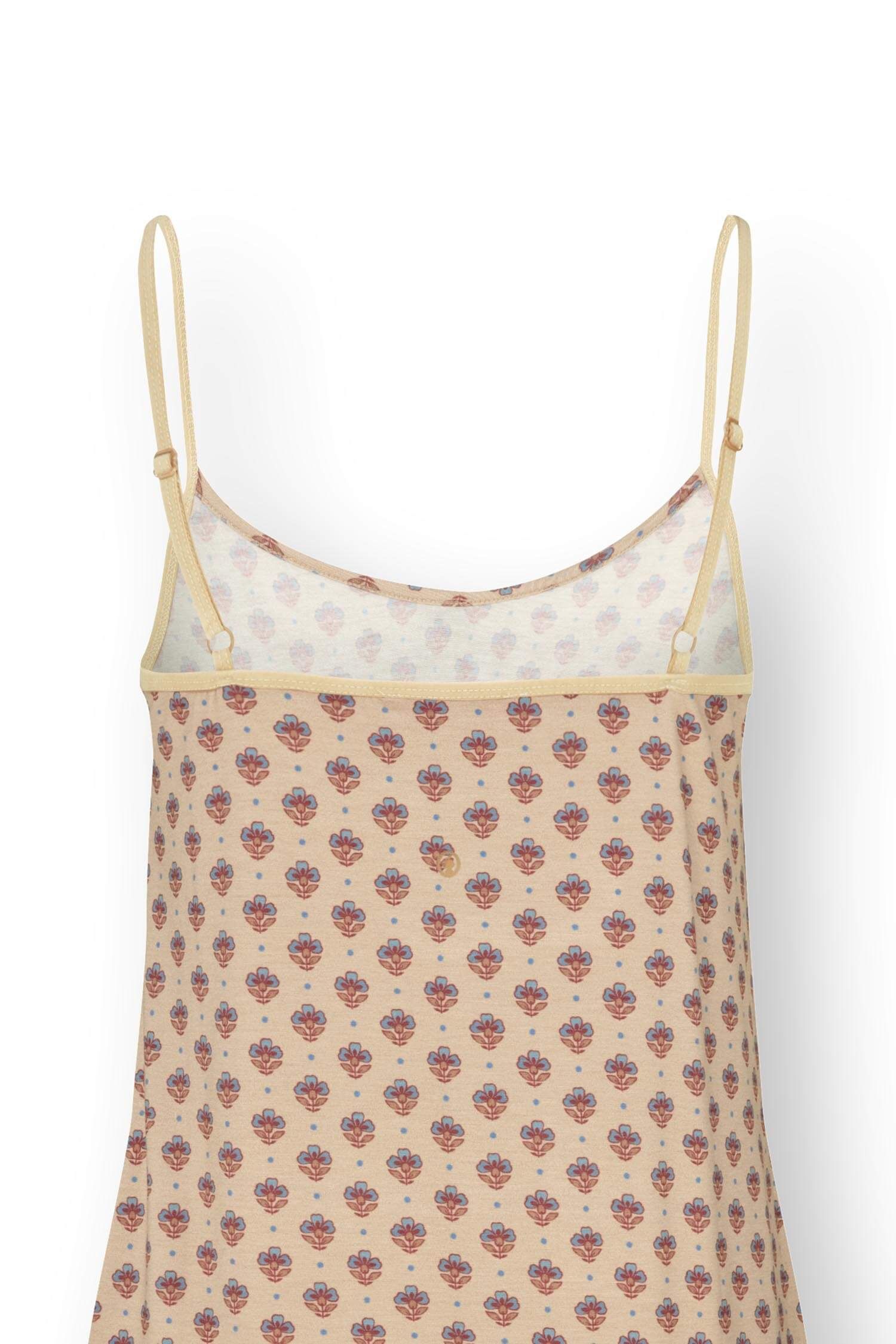 Pip Studio Diezel noční košile na ramínka Jaipur Flower, modrá-khaki