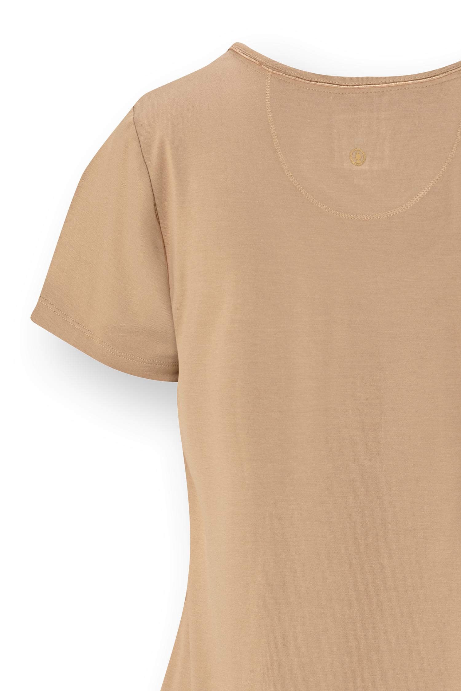 Pip Studio Toy triko s krátkým rukávem Solid, pískové