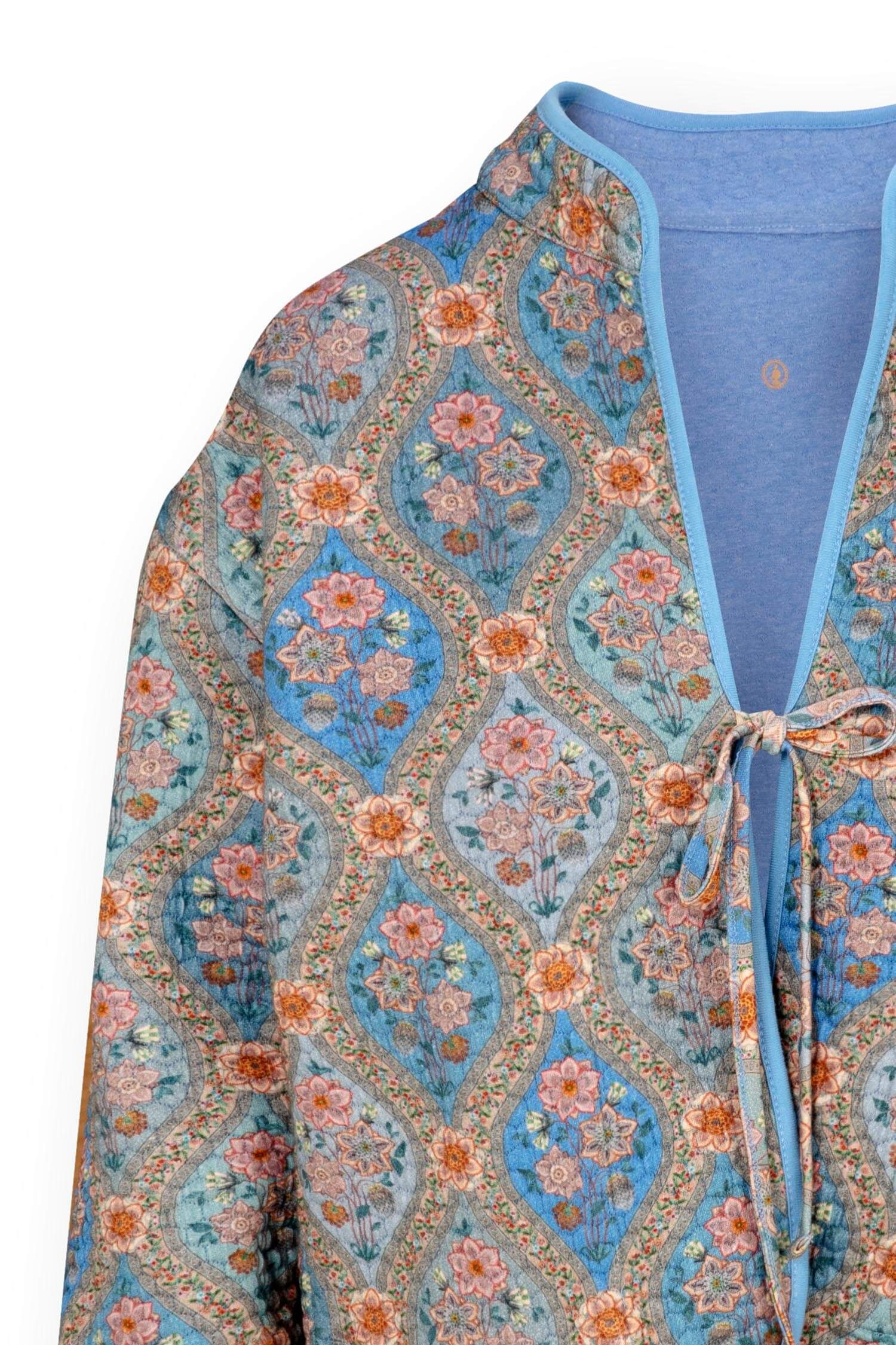 Pip Studio Nova Cardigan Ornamento, modrý